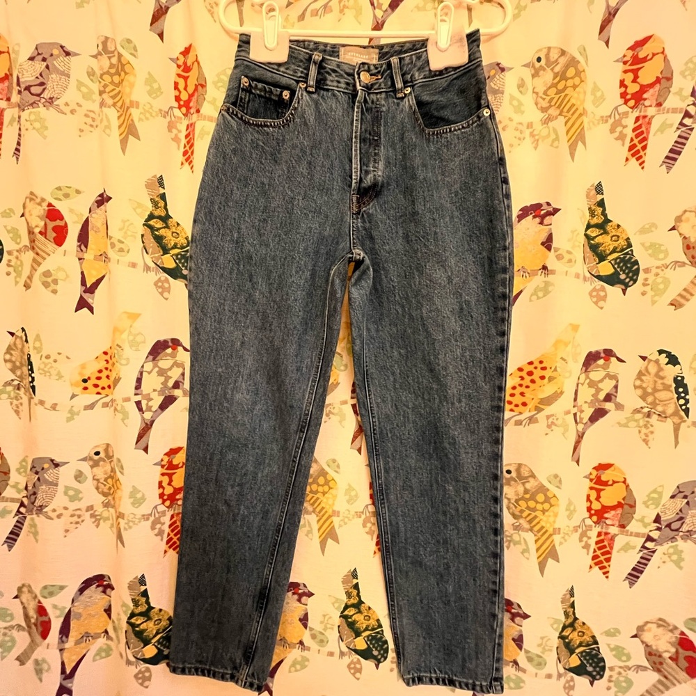 Everlane Curvy The ‘90s Cheeky Jean Medium Blue Size 28 Regular
